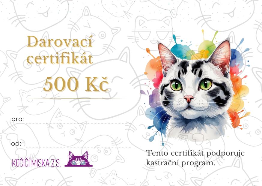 Darovací certifikát